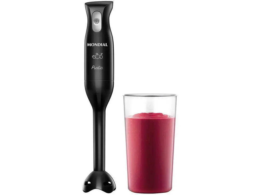 Mixer 2 em 1 Mondial 200W Preto M-15-B - 220V 3