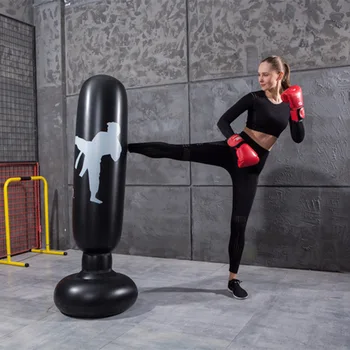 160cm Inflatable Boxing Punching Bag for Kids & Adults 1