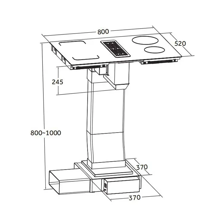 low price range hood control stainless steel range hood for kitchen