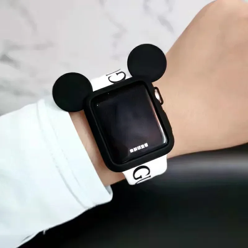 Mickey Mouse Ears Apple Watch Cover Disney Soft Silicone Cover