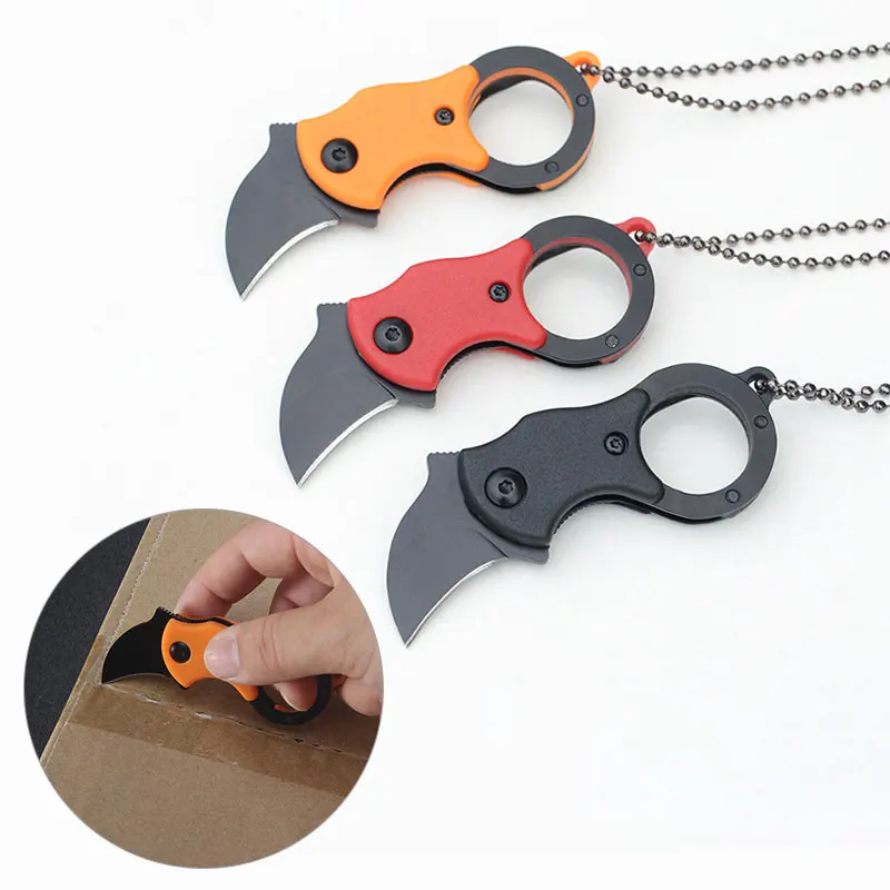 Nuovo Mini Fox Knife Eagle Artiglio Coltello Stuzzicadenti Coltello Edc Collana Pendente Lama Affilato Piccolo Coltello Pieghevole Coltello Pieghevole