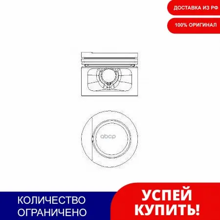 Piston DM.81.00X1.5X1.75X3 STD [1] price for 1 PC Nural Art. 8710940050. cylinder gas pressure piston forcer pumps compressors |