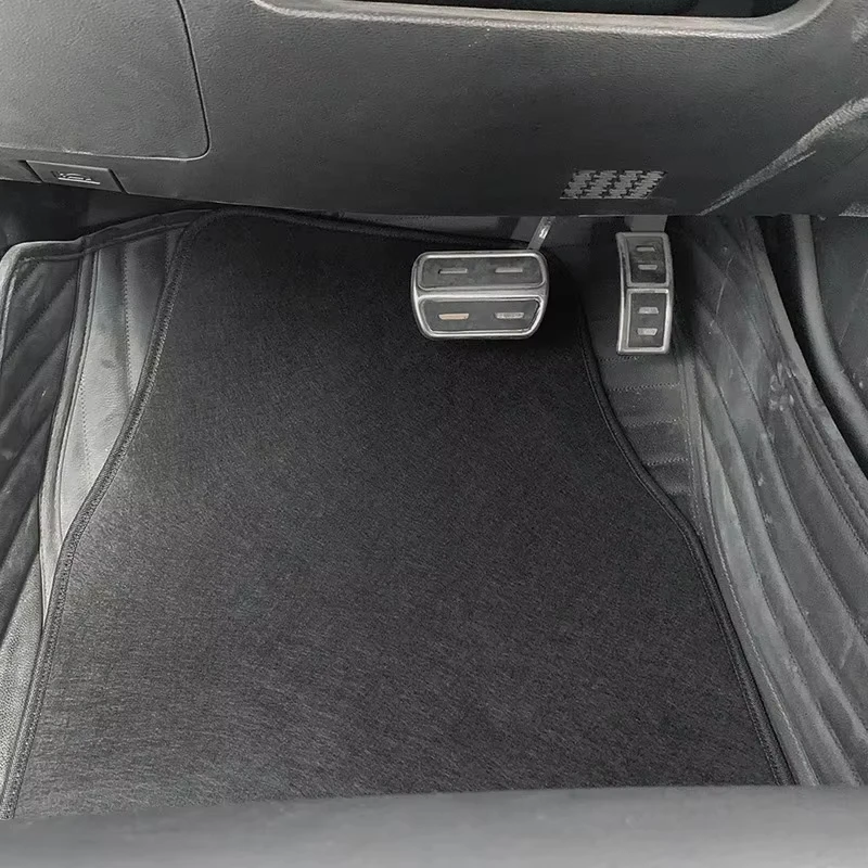 Tappetini per auto universali da 4 pezzi, tappeti automobilistici anteriori e posteriori per SUV, sedani, furgoni - Protezione interna - Image 4