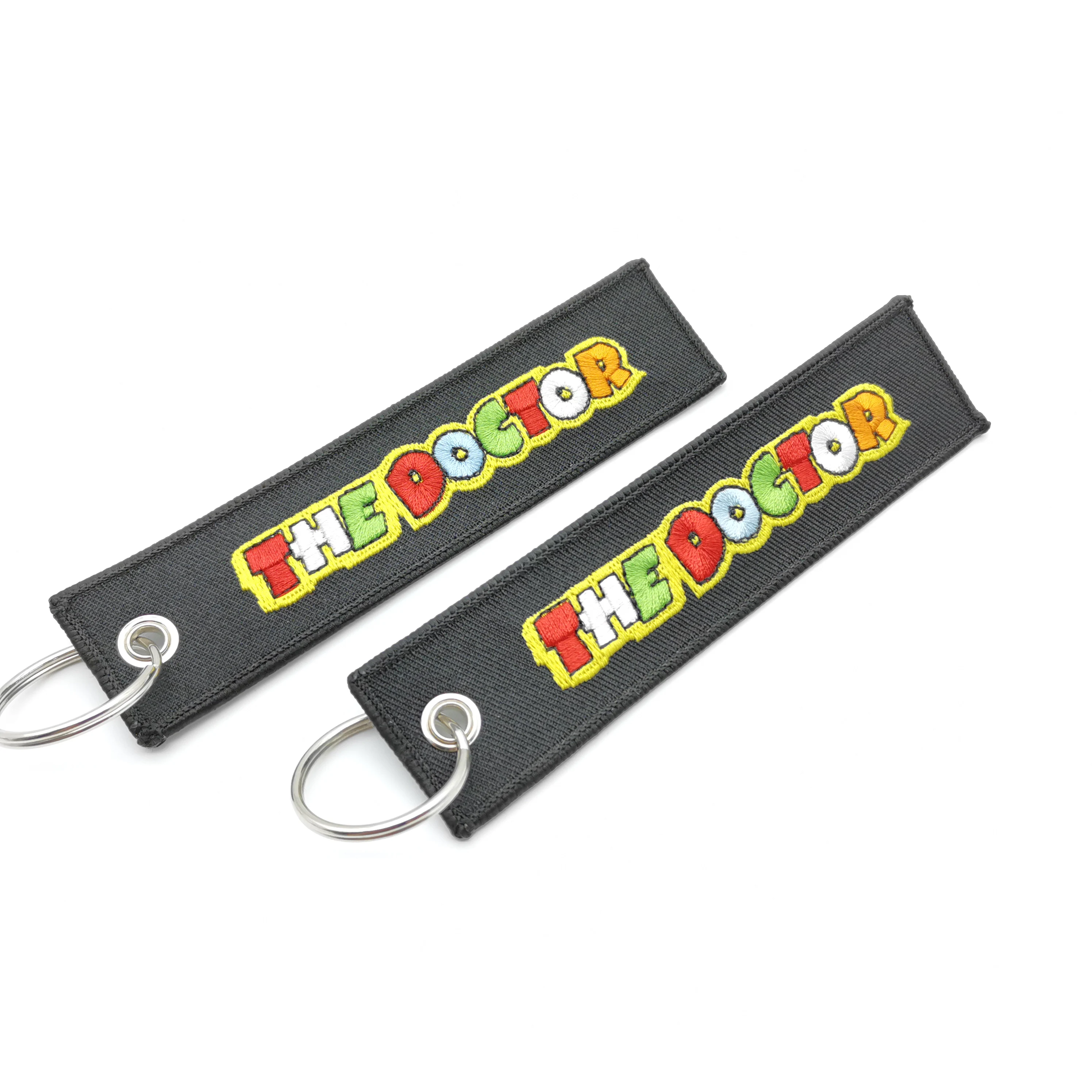 Portachiavi Moto Cordino In Tessuto Emblema Portachiavi Auto Per Vr46 The Doctor Honda Yamaha Puglia Ducati Accessori Gadget
