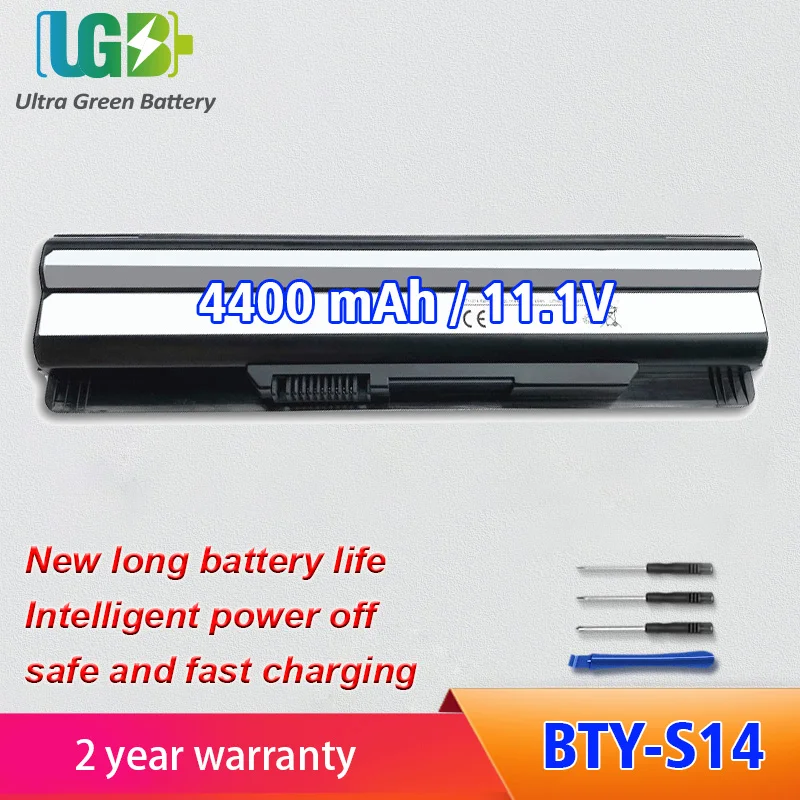 

UGB New BTY-S15 BTY-S14 battery For MSI GE70 GE60 FX720 GE620 GE620DX GE70 A6500 CR41 CR61 CX61 CR70 FR720 CX70 FX700