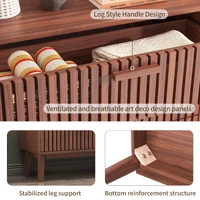 Комод Comanlai с 6 ящиками, комоды и комоды для спальни, деревянный шкаф для хранения вещей для спальни, гостиной, прихожей — изображение 2