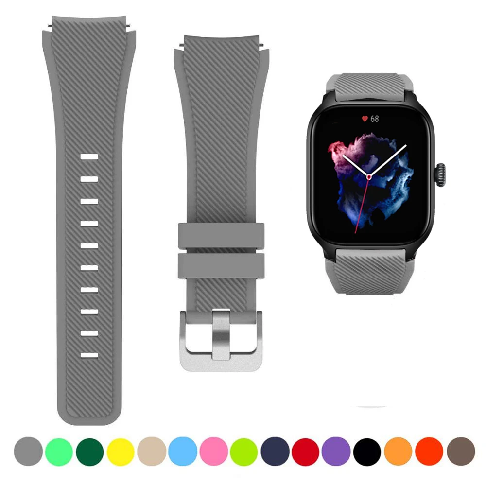 Silicone Strap - Premium 20mm/22mm Watch Band Replacement