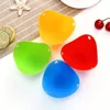 4Pcs Silicone Egg Poacher Molds 4