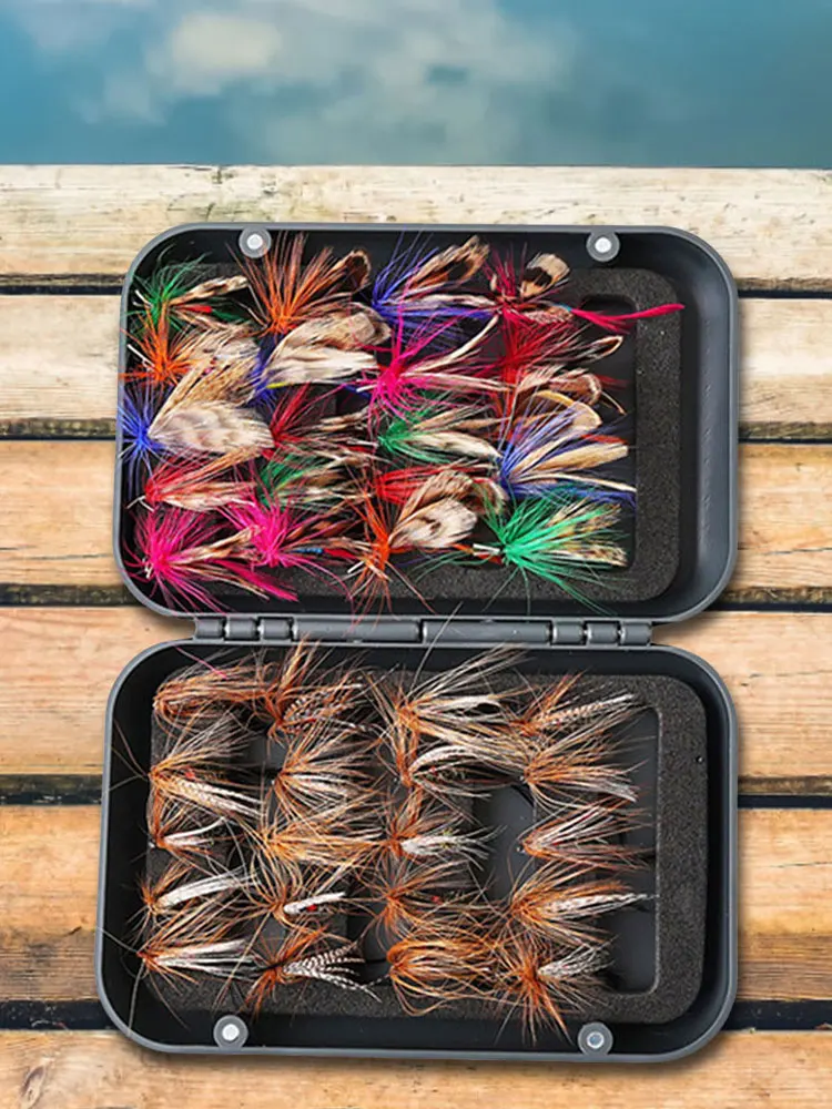 Fly Fishing Lures with Box 4