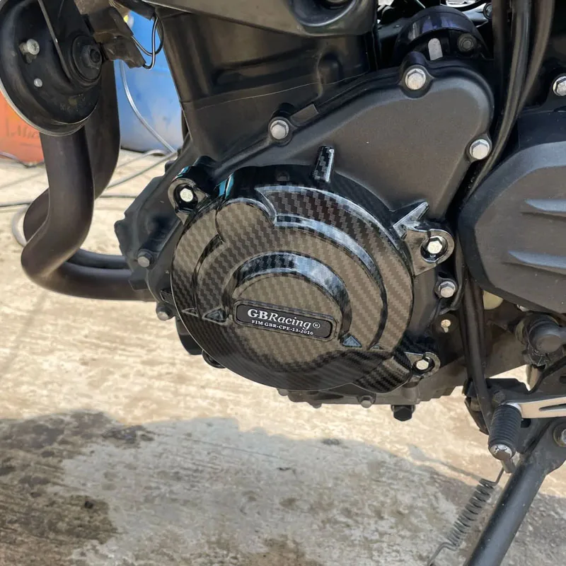 GBRacing Z400 2019-2023 모터라드 액세서리 카레나도스 가와사키 닌자400 2018-2023 펄스 클러치 커버 보조 엔진 커버 세트