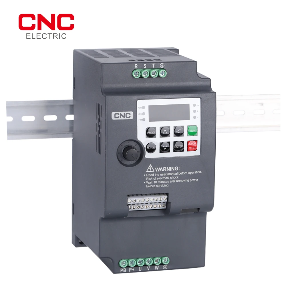 CNC 인버터 0.75KW/1.5KW/2.2KW 주파수 인버터 3P 220V/380V 출력 주파수 변환기 가변 주파수 드라이브 IST230A