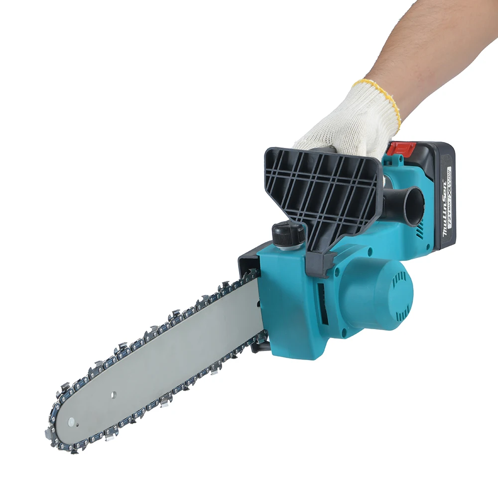 

Mulinsen 12 inch 21V Brushless Lithium Wood Cutting Cordless Power Saws Electric Chain Saw