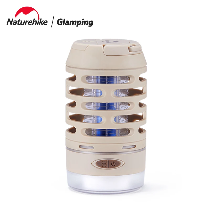 Naturehike Mosquito Zapper חיצוני חשמלי לוכד חרקים IP44 קוטל יתושים מלכודת חרקים מעופפים אור UV לוכד מושך