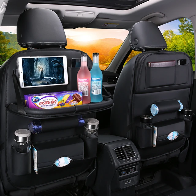 Support de tablette multi-poches pour sièges de voiture, accessoires de  voiture universels, rangement intérieur automobile - AliExpress