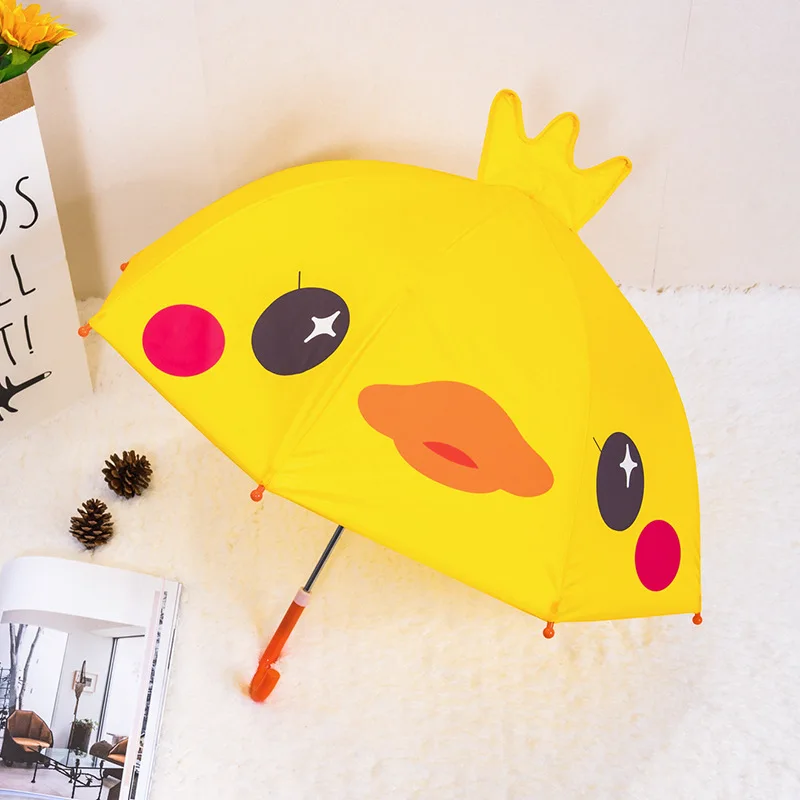 Children's Umbrella kids umbrella Cartoon Cute Princess Umbrella 3D Stereoscopic Boys and Girls Baby Design