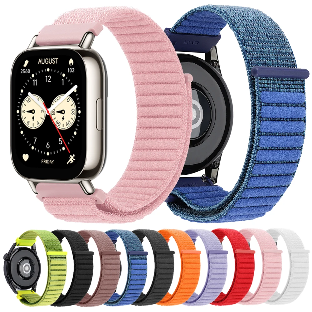 Braided Quick-Adjustment 22mm Sport Strap Bracelet