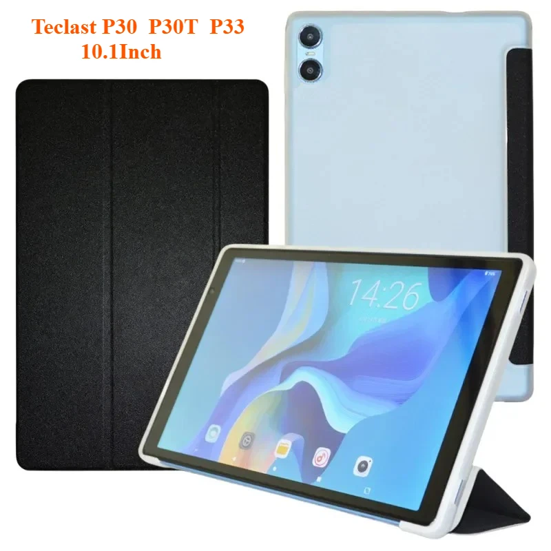 Slim Tri-Folding Stand Flip Cover with Soft TPU Back