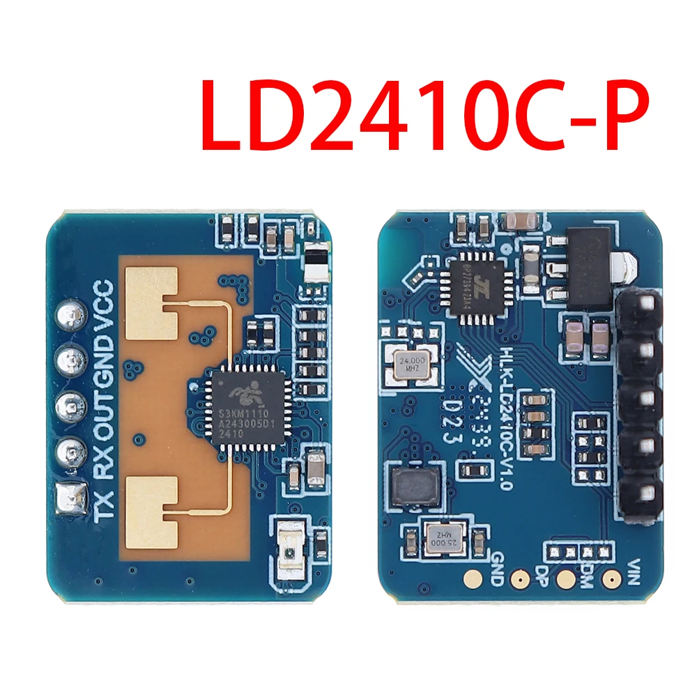 HLK-LD2410C 24G mmWave FMCW Millimeterwelle 5M menschlicher Anwesenheitsstatus Radarsensor Bewegungserkennungsmodul hohe Empfindlichkeit – Detail 1
