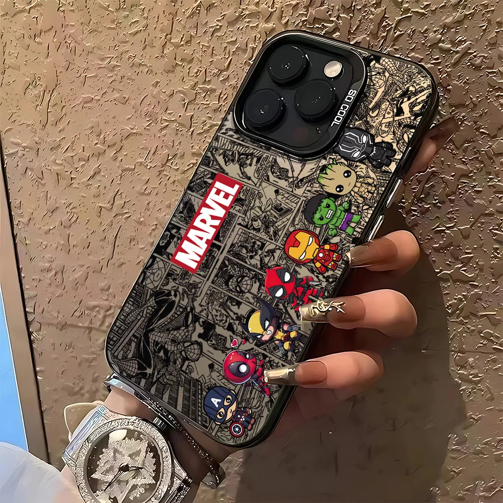 Avengers Superheroes Anti-Fall Matte Phone Case