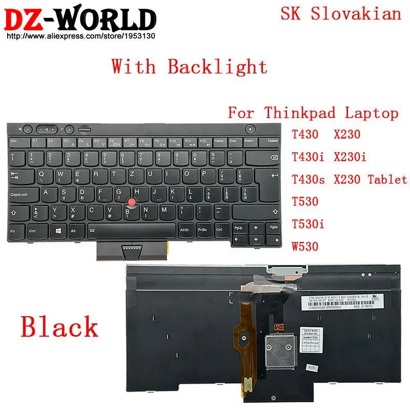 BG, SK, HU, Thinkpad T430 S, T530,