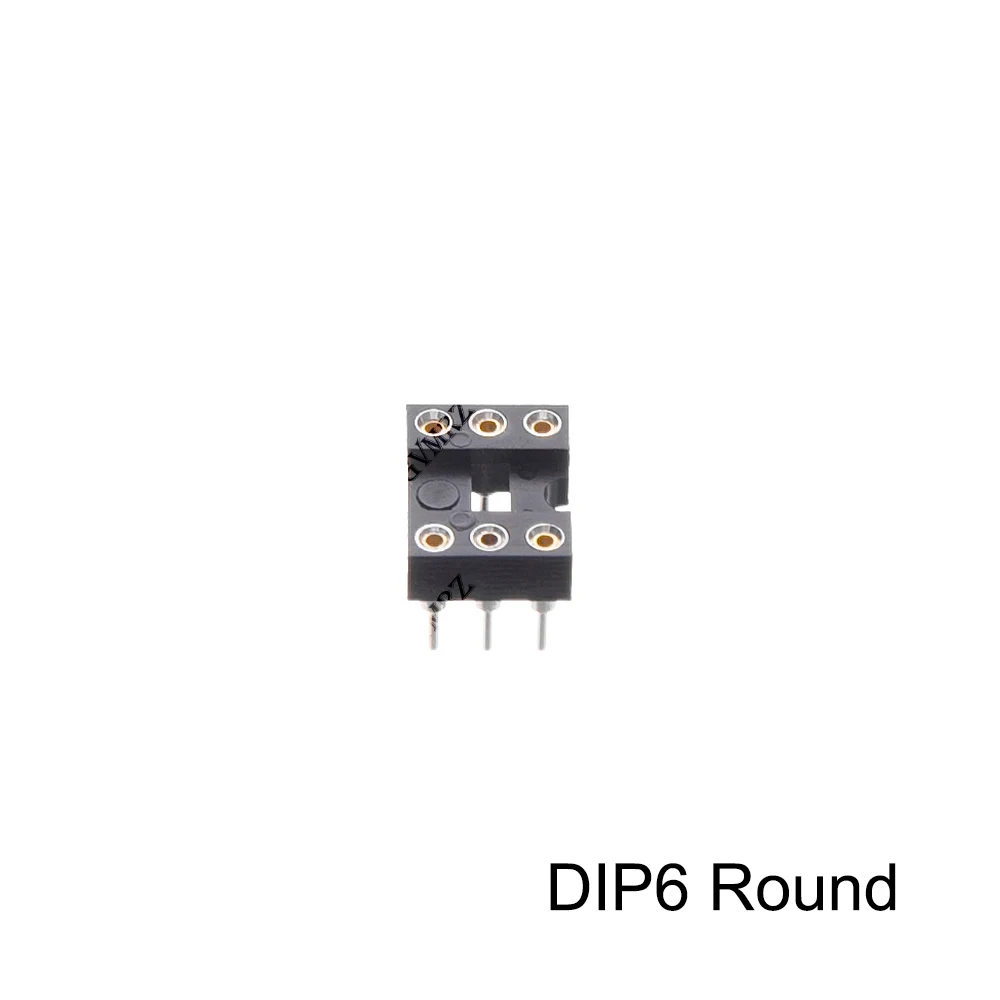 Assorted Sizes Round Pin DIP IC Socket Set - 5PCS