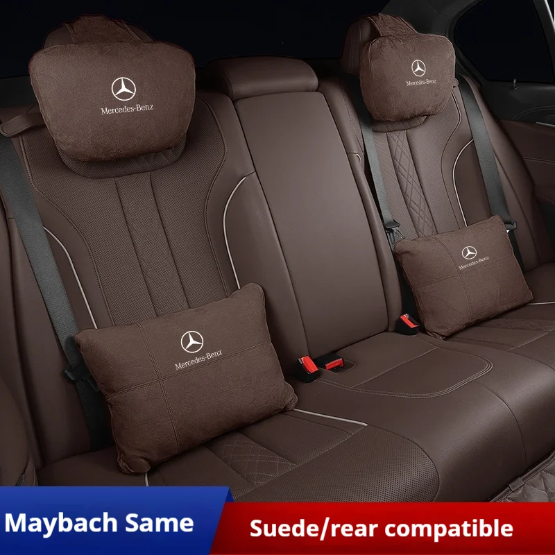 For Mercedes-Benz A C E S V Class AMG SLK SL Vito GLA GLK Sprinter GLC Car Headrest Lumbar Rest Cushion Neck Support Neck Pillow