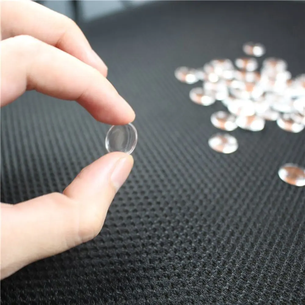 100pcs 14mm Hot Kids Toy Accessories Blyth Dolls Glass Eye Chips Time Gem DIY Crafts