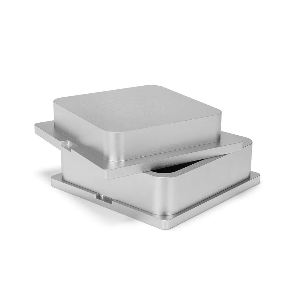 2.5x2.5inch Rosin Pre Press Mold Premium Aircraft Aluminum Material Easy Separation with No Sticking rosin press mould