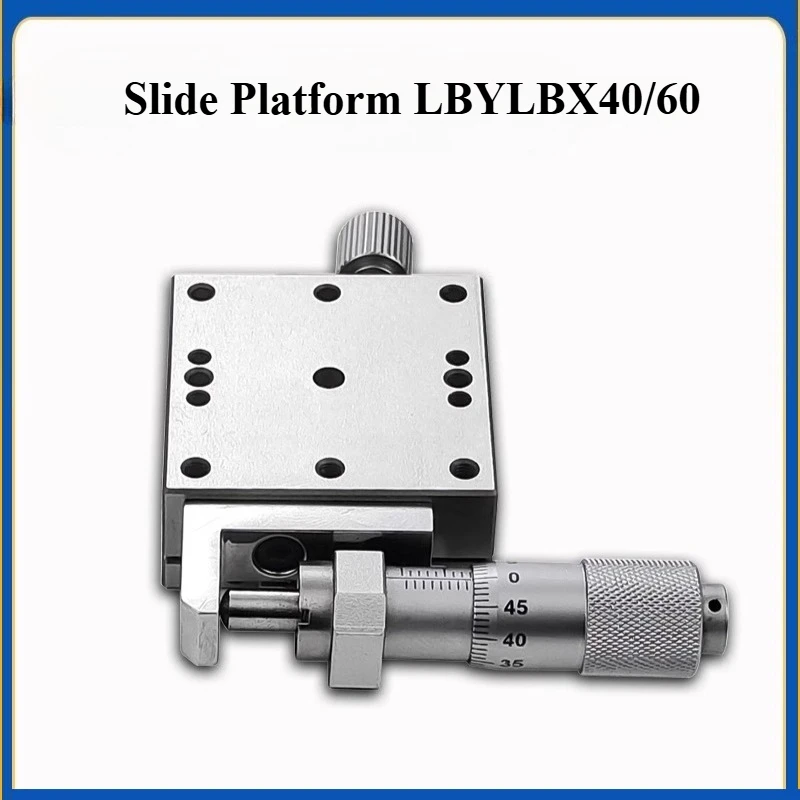 Stainless Steel Displacement Slide Platform Manual Slide Precision Fine ...