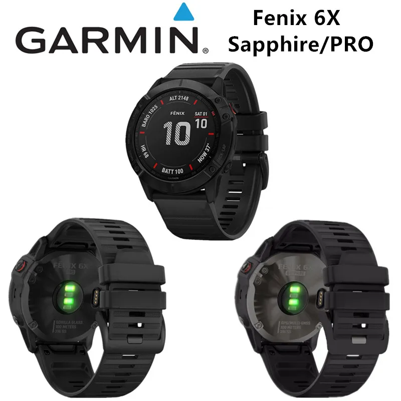 Garmin Fenix 6x Sapphire/pro Gps Blood Oxygen Heart Rate Outdoor Sports Watch Used 98 New