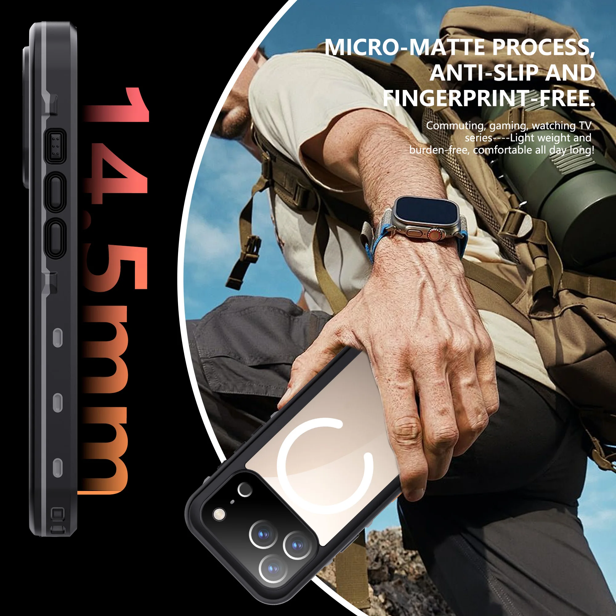 Ultimate Waterproof Shockproof Protective Phone Case - Full Sealed and Dustproof