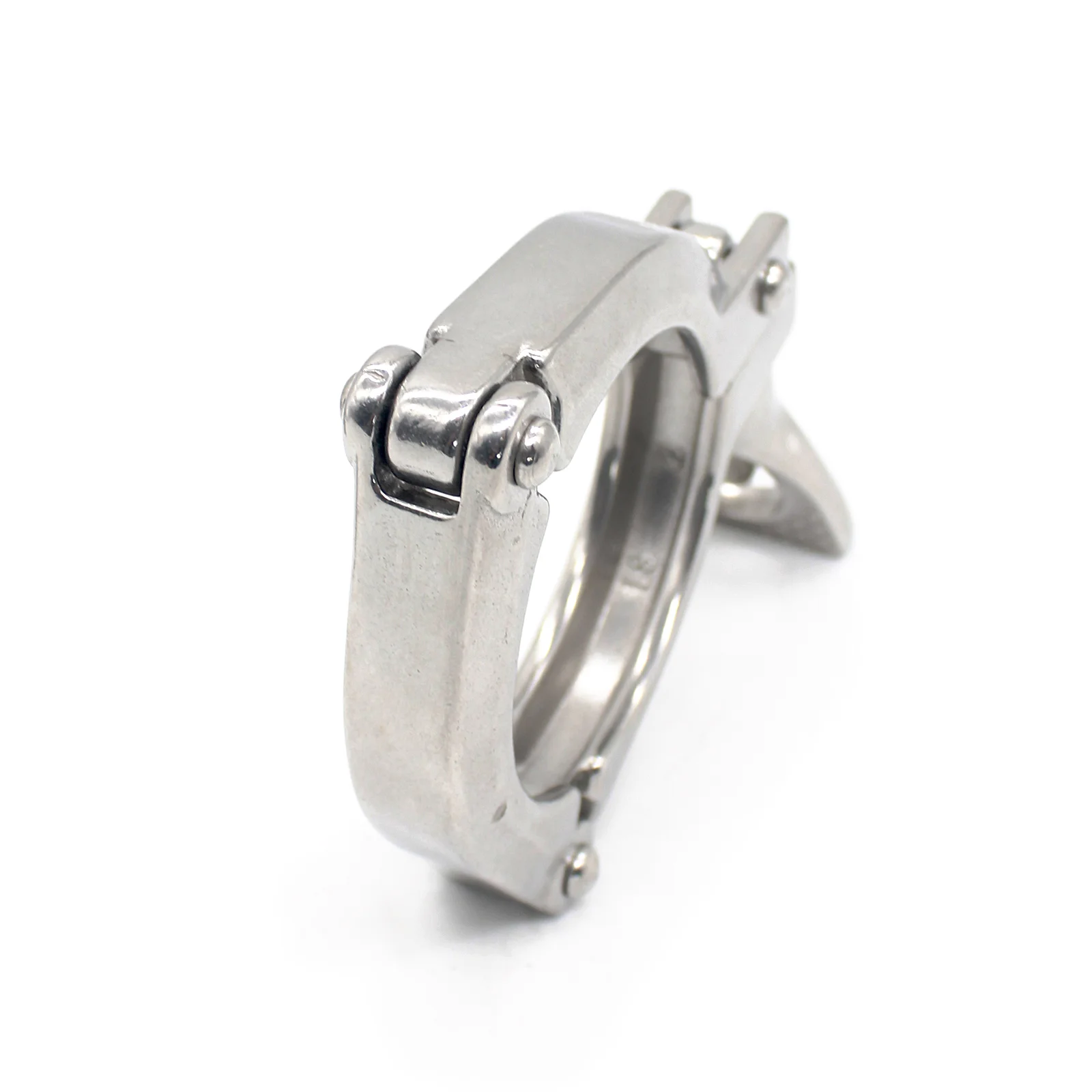 Raccordi A Tre Morsetti In Acciaio Inox Per Uso Sanario Con SMS - Foto 2