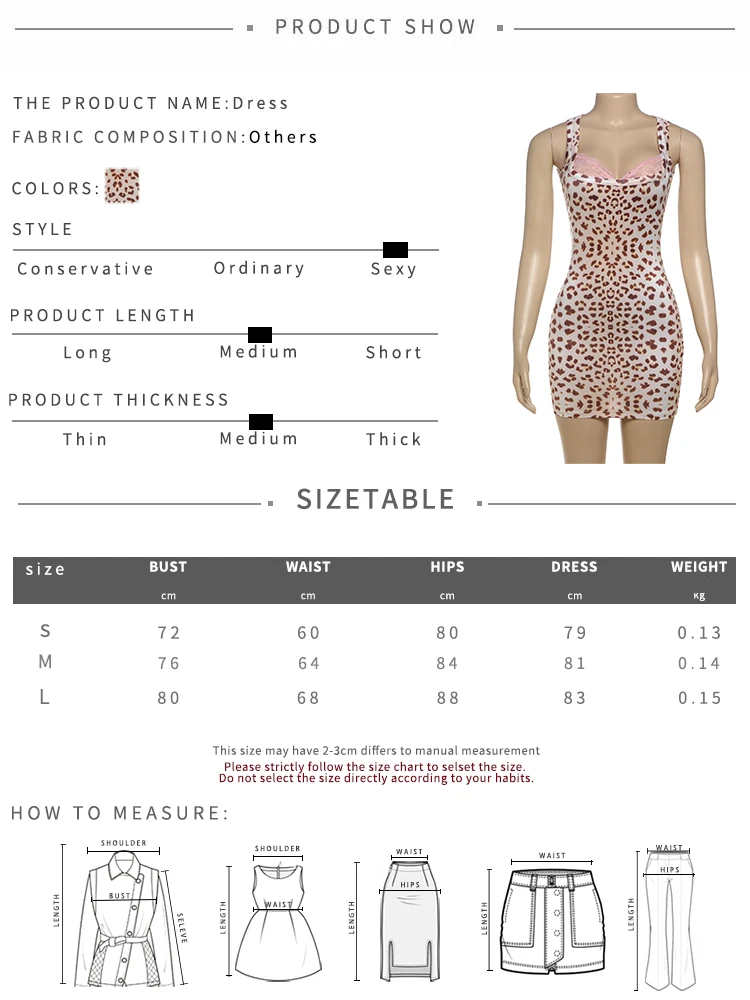 Sisterlinda Spring Release Junior Maxikleid über dem Knie K24D59201Mädchen Leopard Slim Fit Neckholder Dekolleté rückenfreie Robe – Detail 1