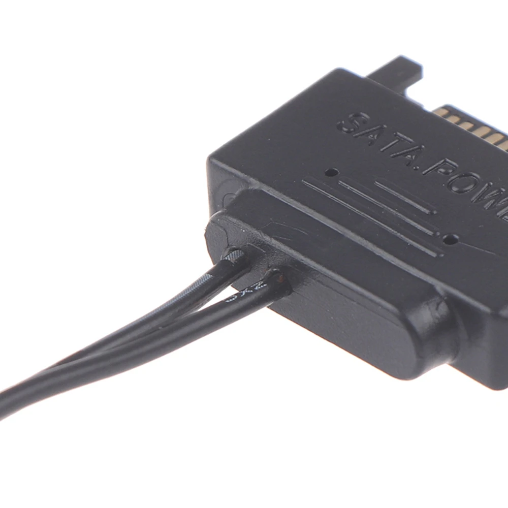 2Pcs DC Cable Power Supply DC 5521 12V Power Supply SATA to Cable_OFSS