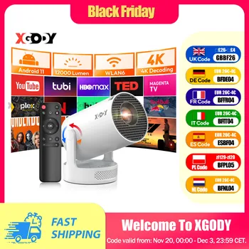 XGODY Portable Gimbal 3S Projector