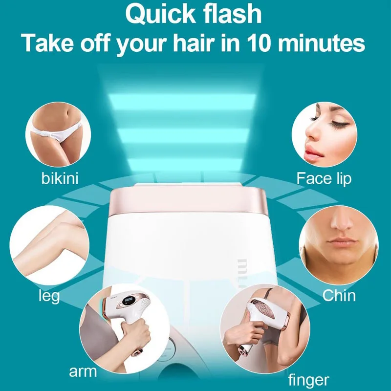 MLAY T4 Laser Hair Removal Device Ice Cold Full Body Bikini Epilation Flashes 500000 IPL Hair Removal Painless Dropshipping 4