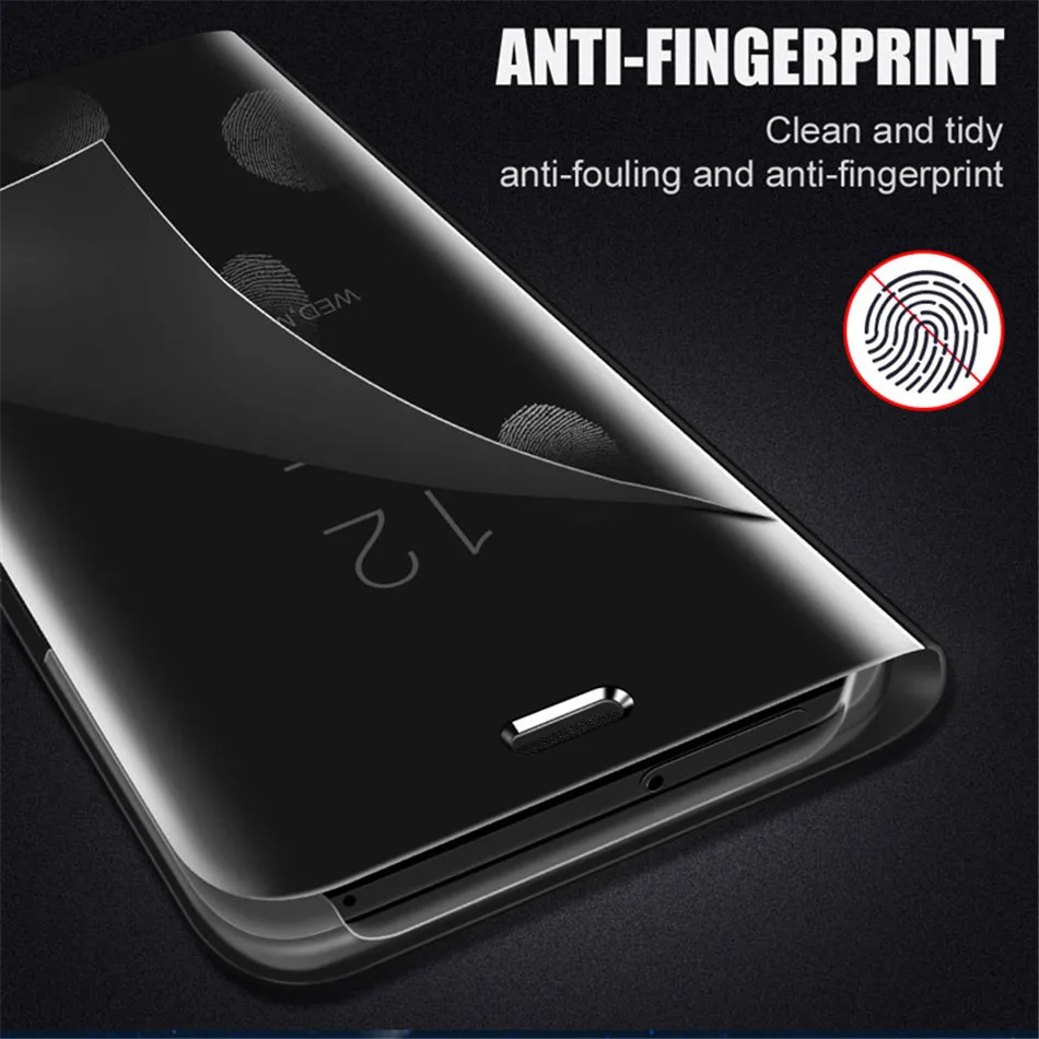 Luxury Smart Mirror Flip Leather Phone Cover Case