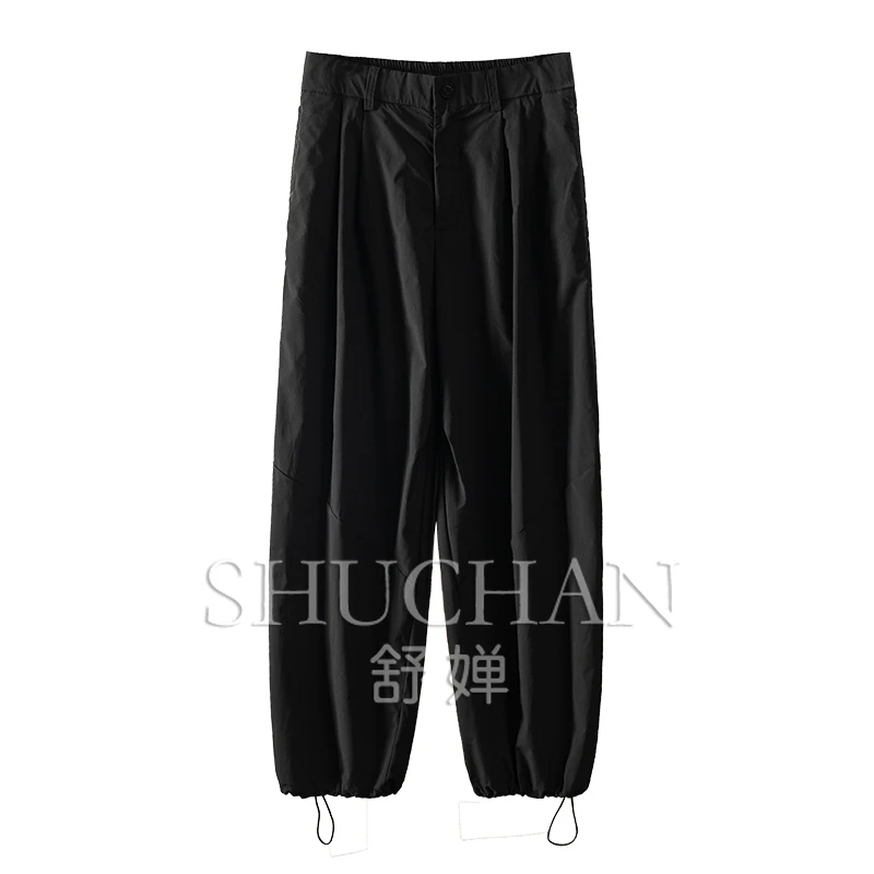 Fashion Loose Pantalones Mujer  Streetwear Women  Polyester  Trousers Women  Pantalones Mujer Verano 2024