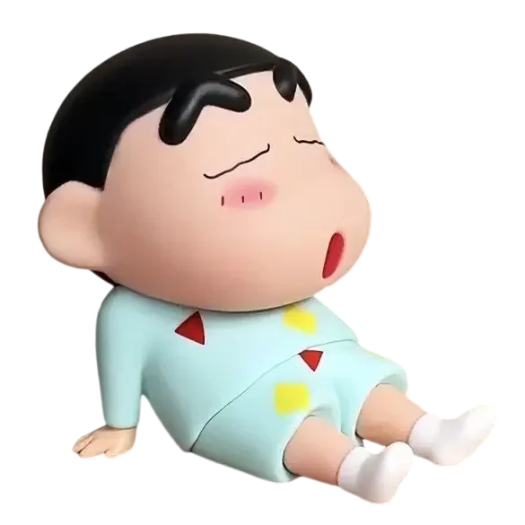 Shin-Chan Anime Crayon Boochan Phone Holder – Cute Cartoon Desktop Ornament and Phone Support