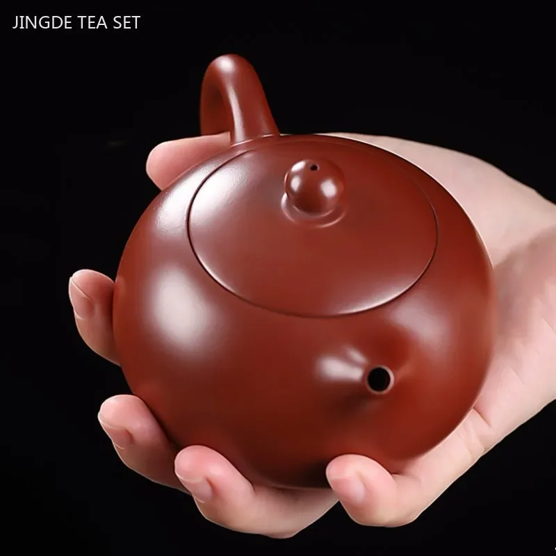 Classic Dahongpao Xishi Kettle Chinese Yixing Purple Clay Tea Pot Handmade Beauty Tea Infuser Household Zisha Filter Teaware