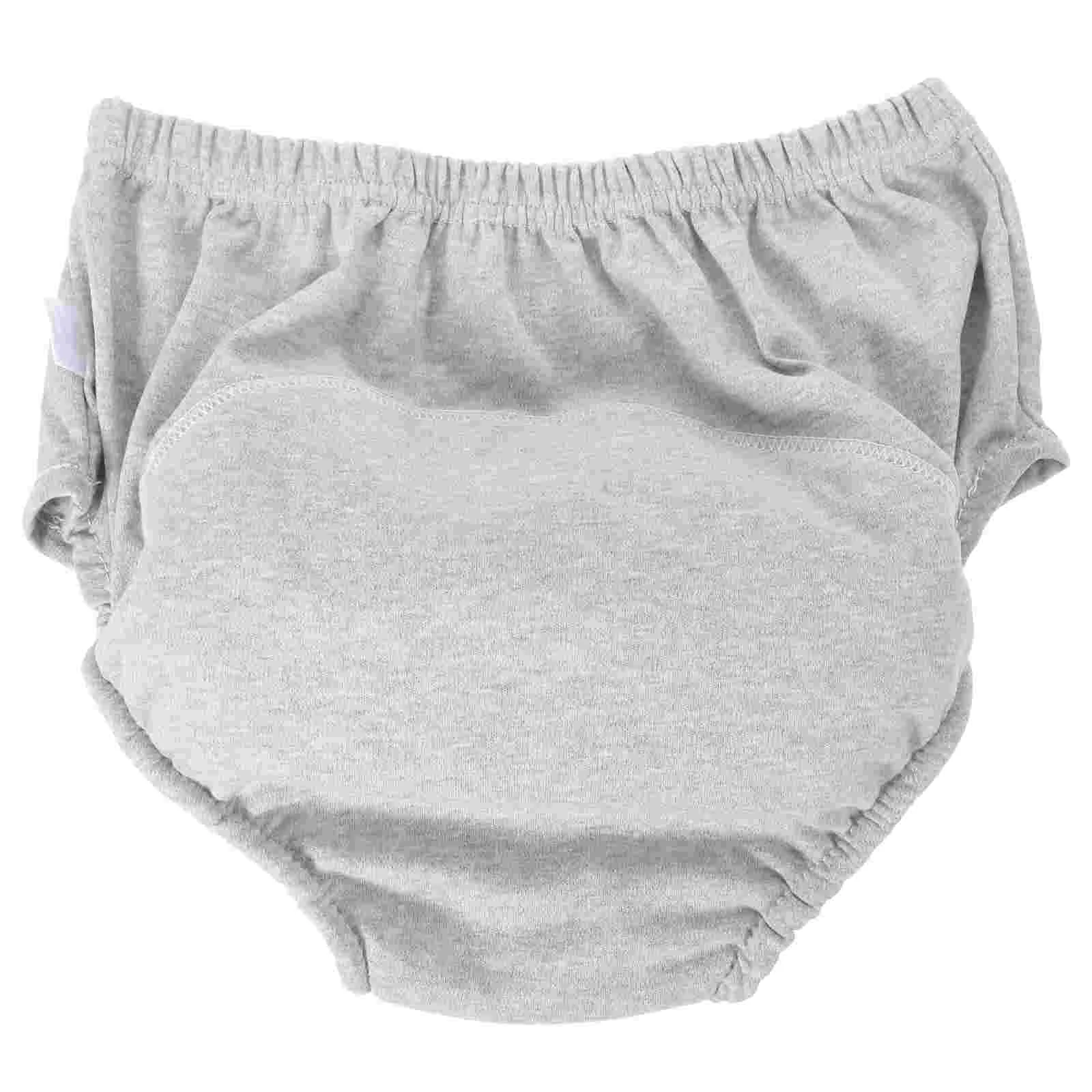 Adult Pull On Pant Adult Diapers Washable Cotton Diapers Leakproof Urinal Panties Pure Cotton Incontinence For 5