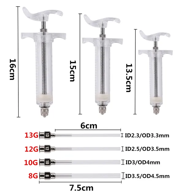 Feeding Syringe Manual Feeding Rearing Gavage Silicone Feeding Hose Medication Tube Small Pet Parrot Feeding Syringe 2