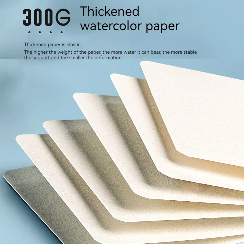Watercolor Paper 50/100Pcs Watercolor Paper Cards For Painting