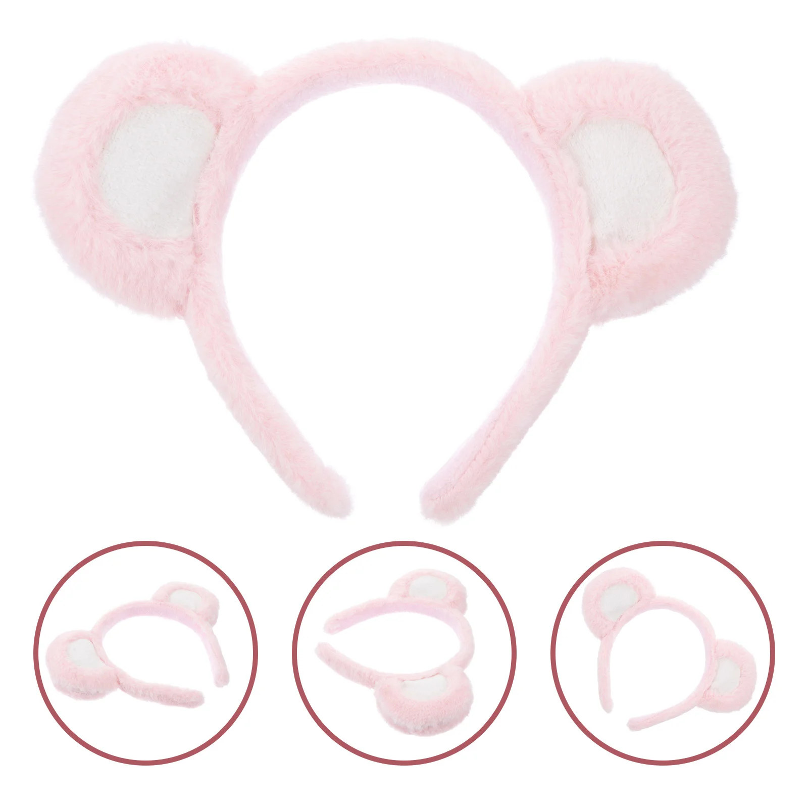 Bear Ears Headband Adult Purple Chipmunk Baby Headbands Animals Hairband Accessories 6