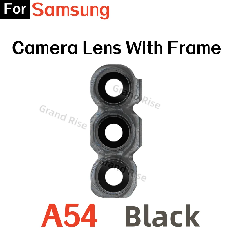 High-Quality Rear Camera Glass Lens with Frame and Adhesive Replacement