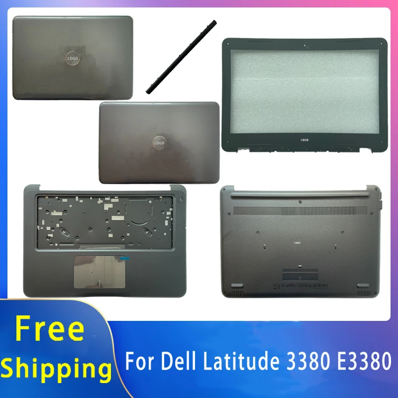 Новинка для Dell latitude 3380 E3380; Сменные аксессуары для ноутбуков, задняя крышка/Упор для рук/нижняя часть с логотипом 0D92YF 0YCGG8
