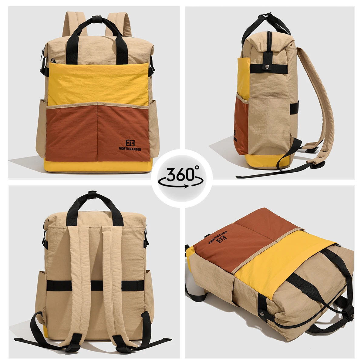 Mountaineering Bag, Large Capacity, Outdoor Commuting Computer Bag, College Student, High School Student, Simple Backpack, Women's Travel, Lightweight Sports