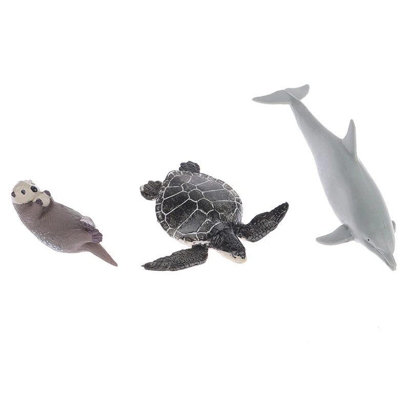 Realistic Turtle Action Figure - Kids Animal Figurines Miniature Toys Gift Ornament