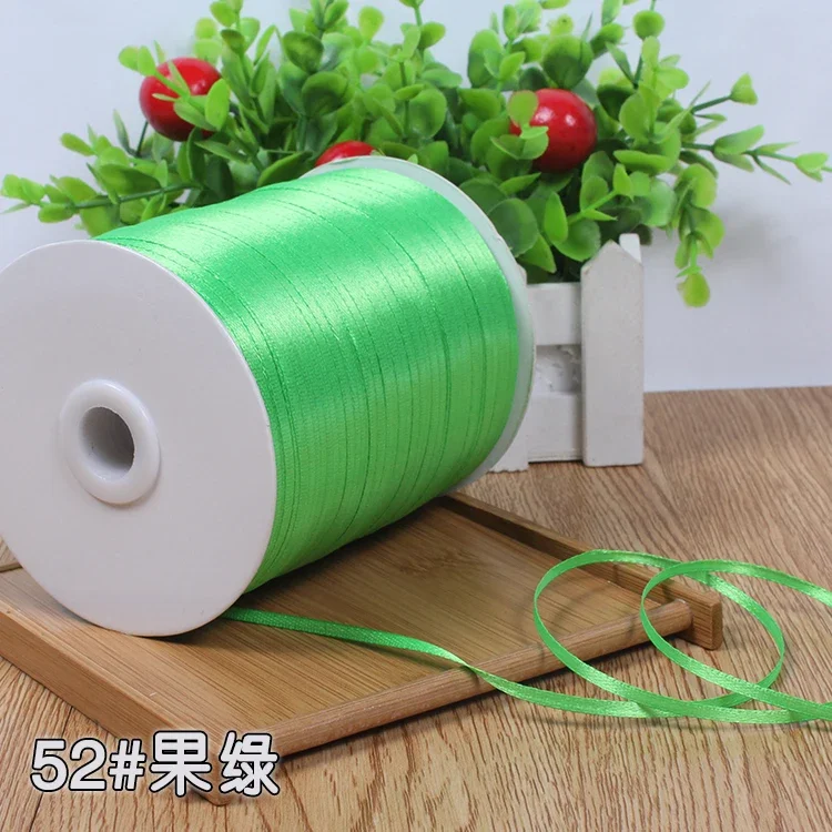 Luxurious 10m White Silk Satin Ribbon for Gift Wrapping & Special Occasions