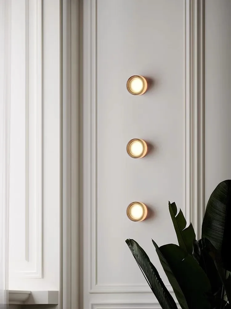 Modern simple outdoor waterproof balcony light light luxury corridor corridor retro ceiling entrance porch hall ligh